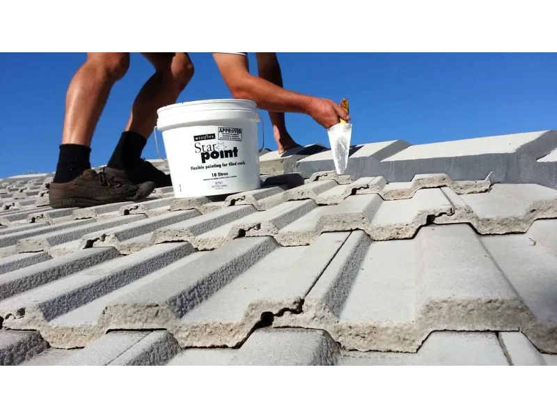 Ridge Caps Repointing